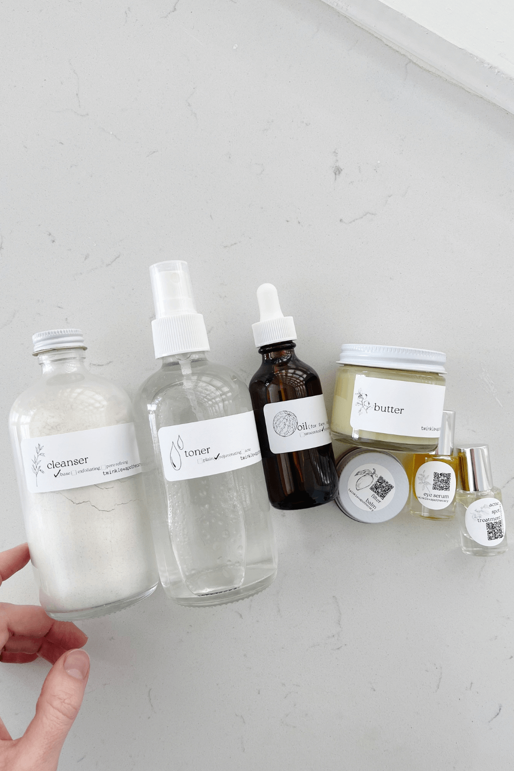 full size skincare set twinkle apothecary 