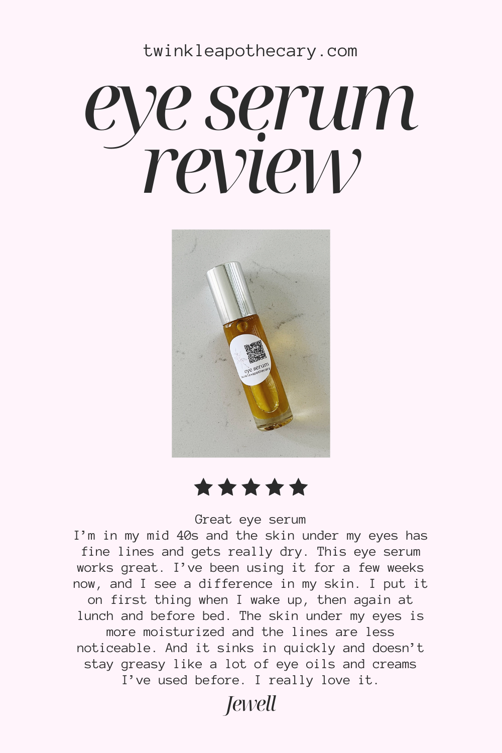 Eye Serum: skincare