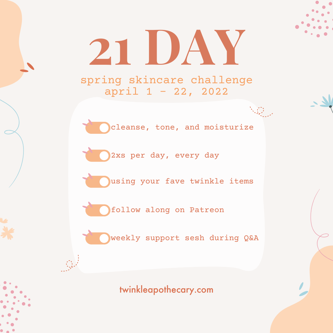 21-Day Spring Skincare Challenge