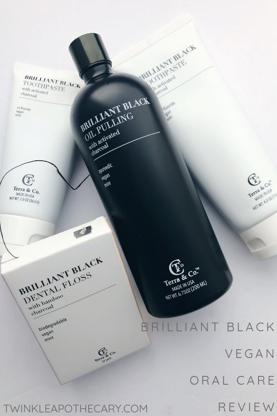 brilliant black vegan oral care review twinkle apothecary 