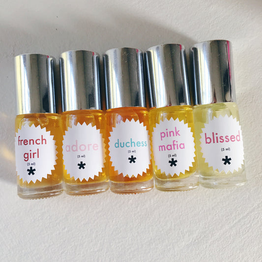 set of 5 perfumes, Twinkle Apothecary