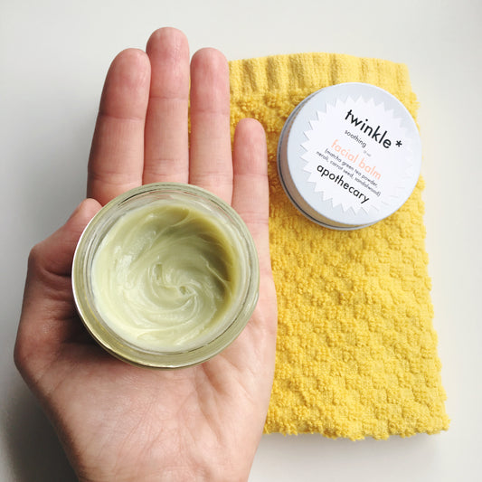 how to cleanse with facial balm twinkle apothecary blog