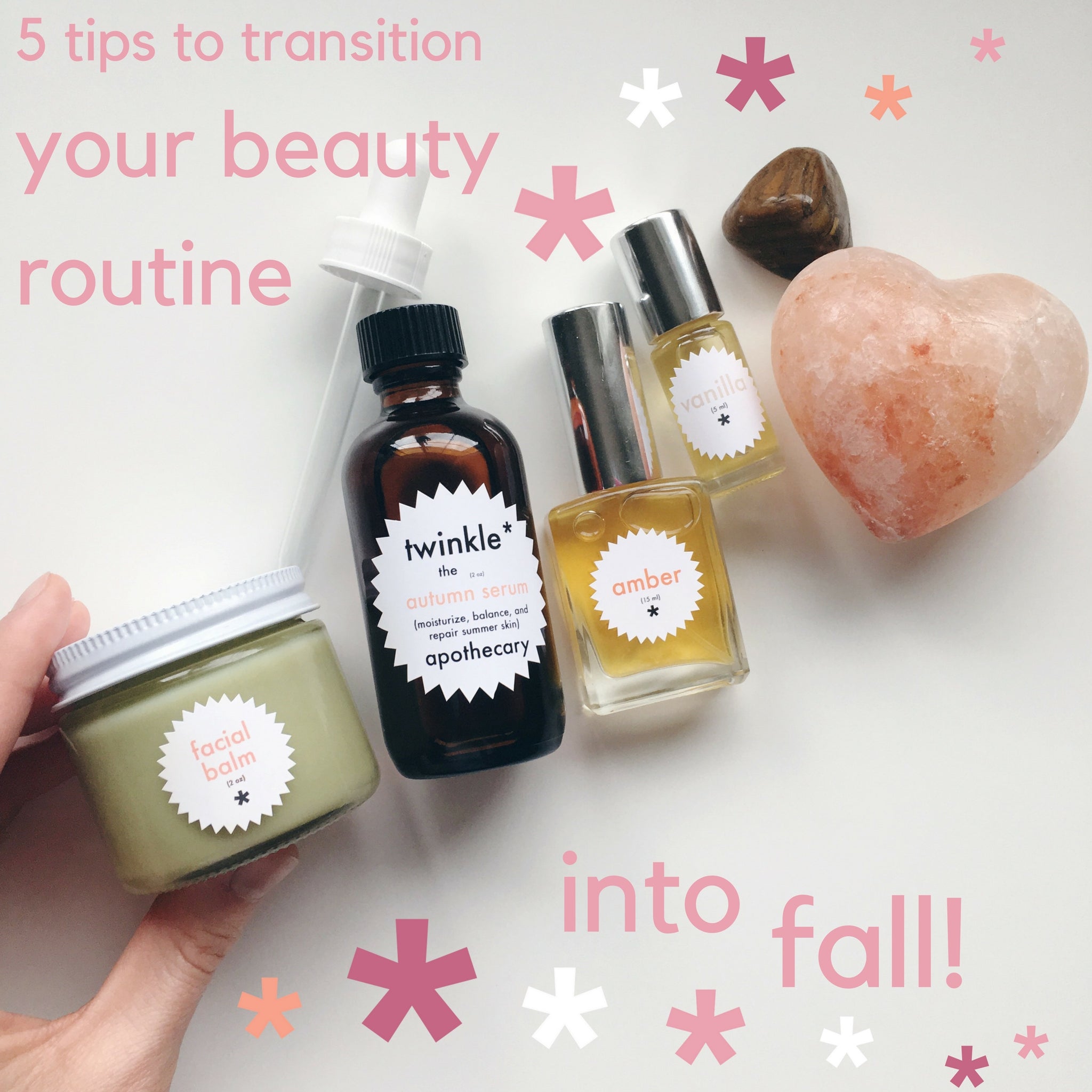 Five Tips to Transition Your Natural Beauty Routine into Fall