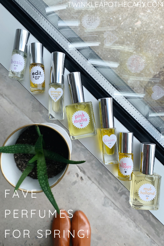 Favorite Natural Perfumes For Spring!