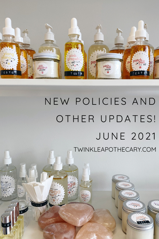 New Policies and Other Updates (June 2021)