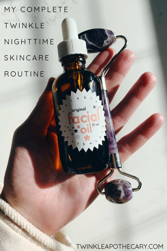 My Complete Twinkle Nighttime Skincare Routine
