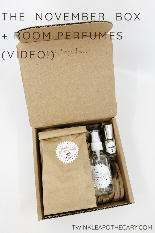 November Box + Room Perfumes (Video!)