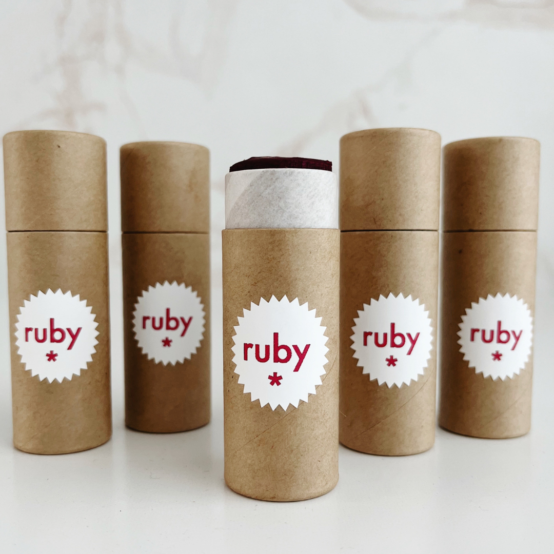 ruby and ginger snap shimmer balm makeup video twinkle apothecary 