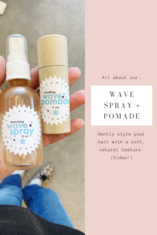 How to Use Wave Spray + Pomade (Video!)