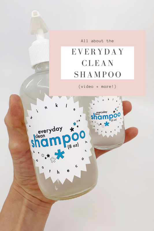 everyday clean shampoo twinkle apothecary 