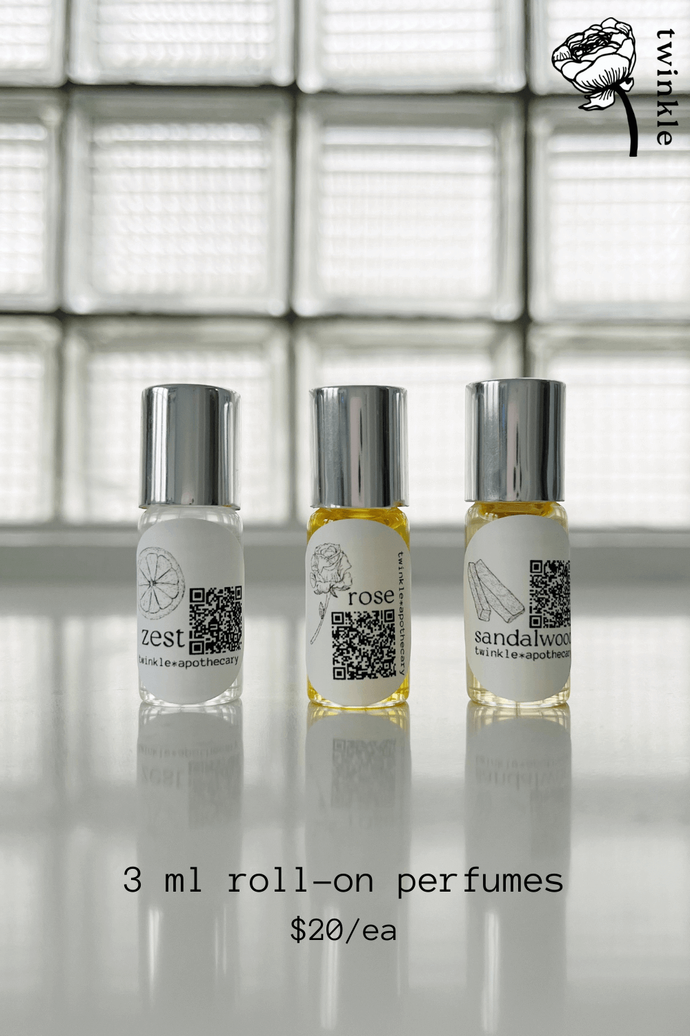 Amber | Organic Layering Perfume | Twinkle Apothecary