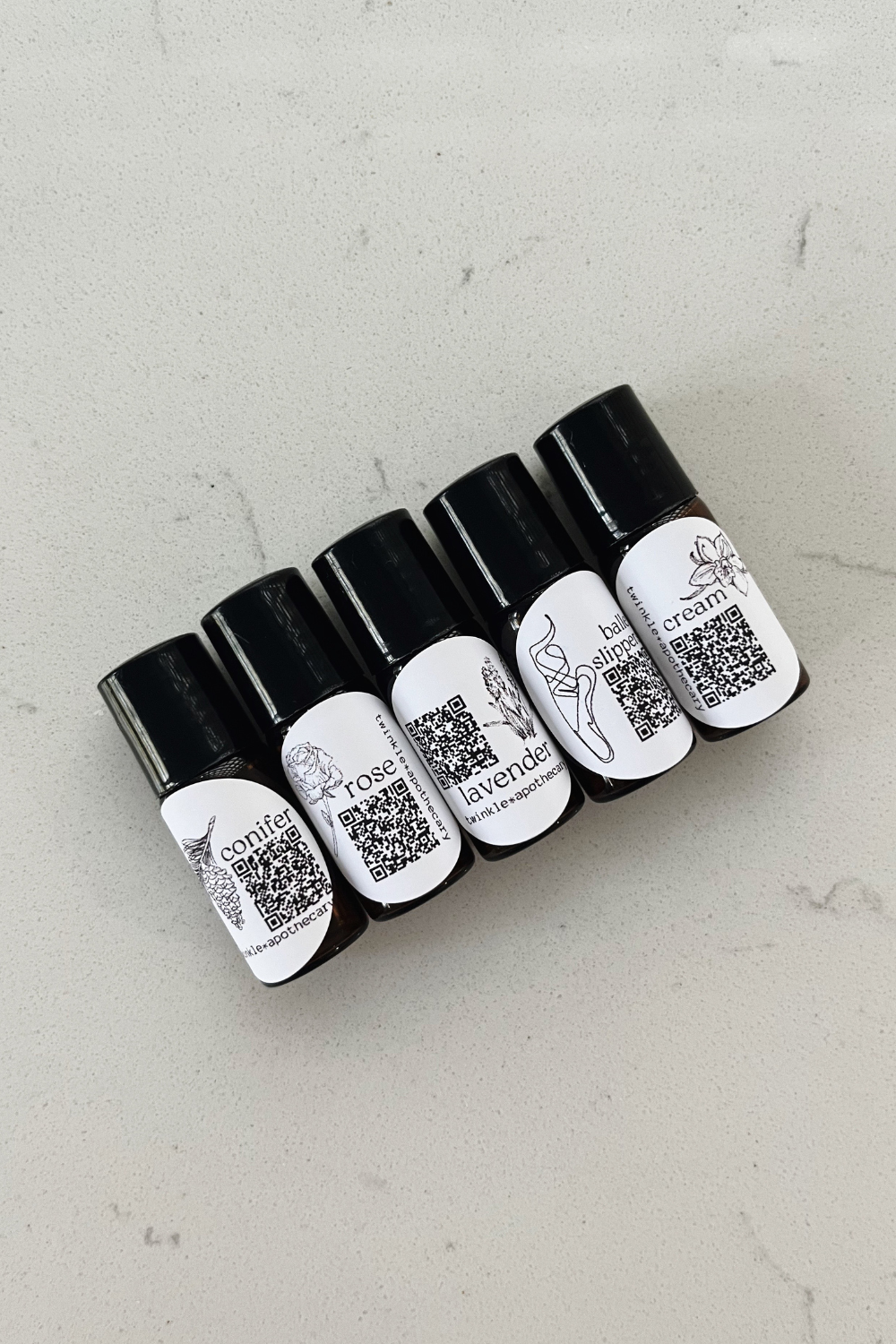 Layering Fragrance Bundles: 3 ml roll-on bottles