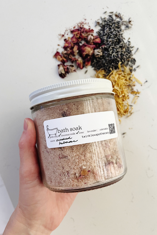 Bath Soak: build your own bath salts