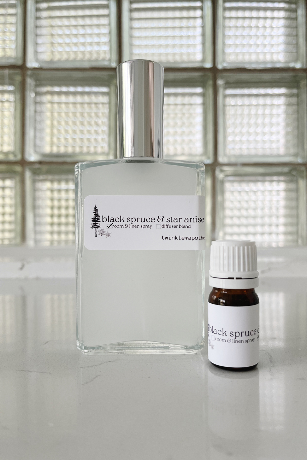 Black Spruce & Star Anise: seasonal room spray & diffuser blend