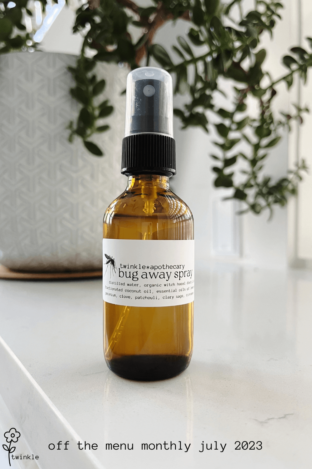 bug away spray by twinkle apothecary 