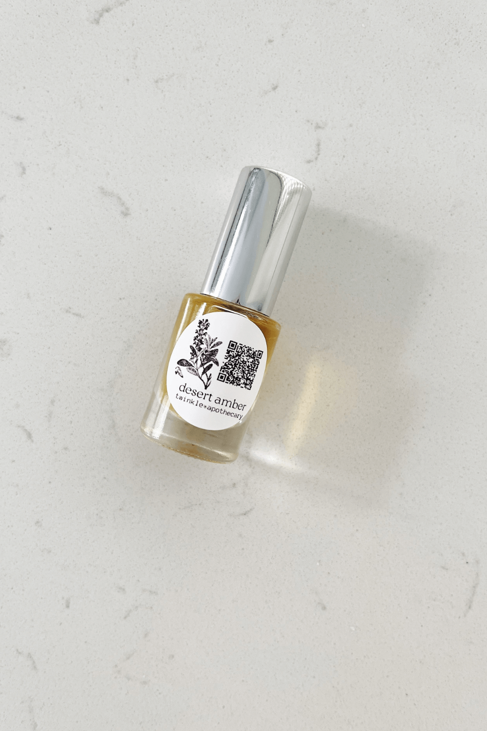 desert amber organic perfume by twinkle apothecary 