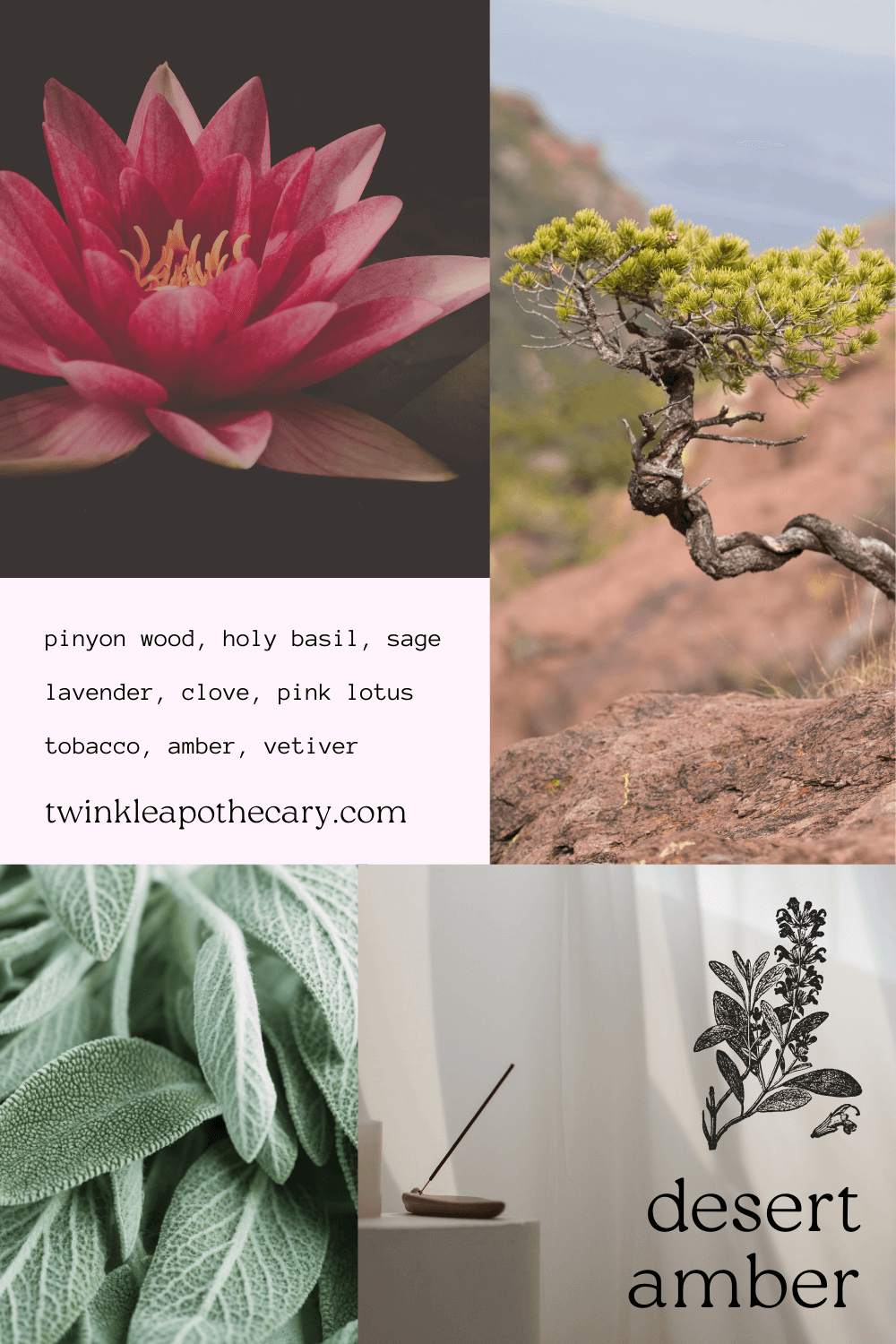 desert amber twinkle apothecary