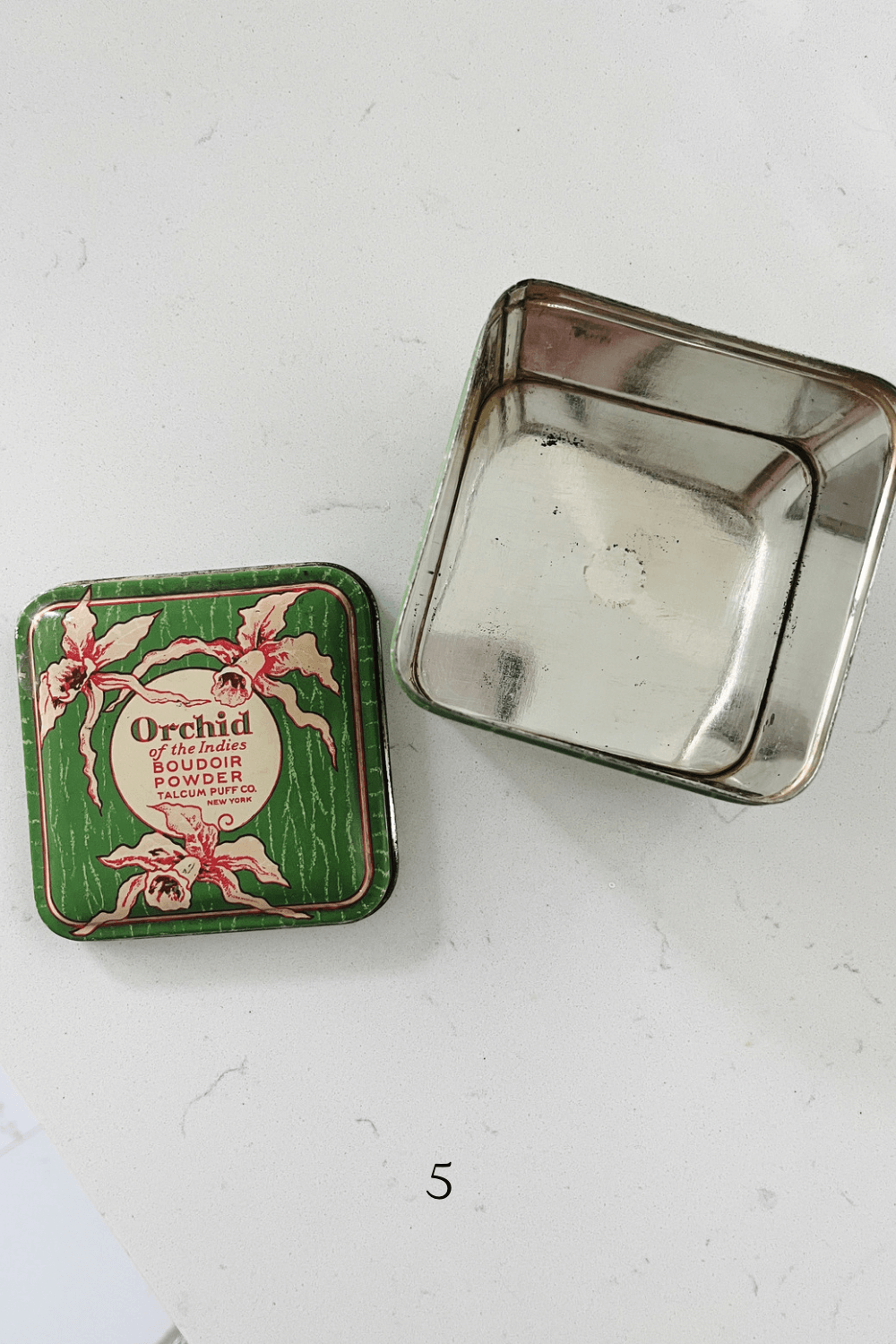 vintage powder box twinkle apothecary