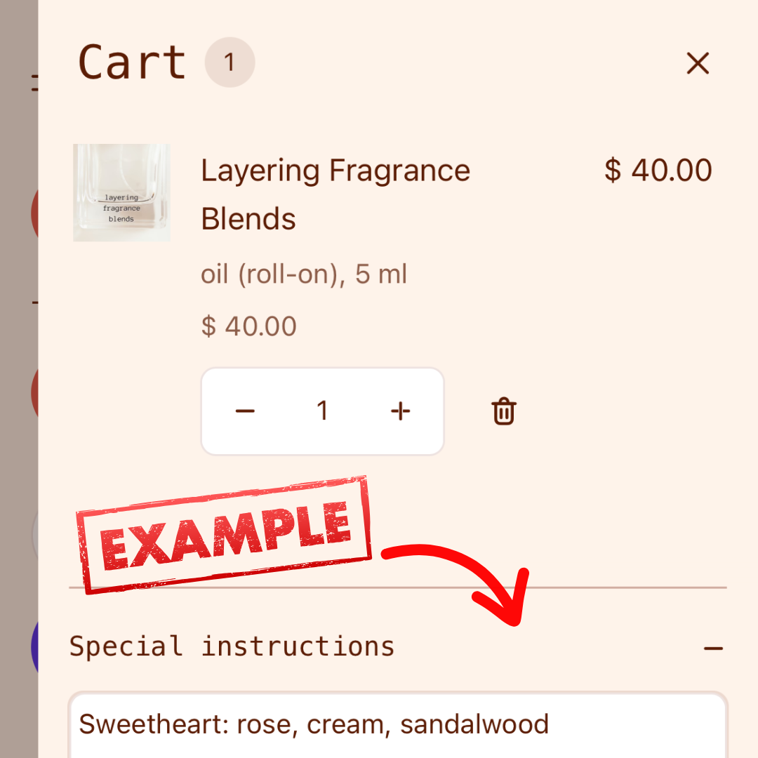 Layering Fragrance Blends