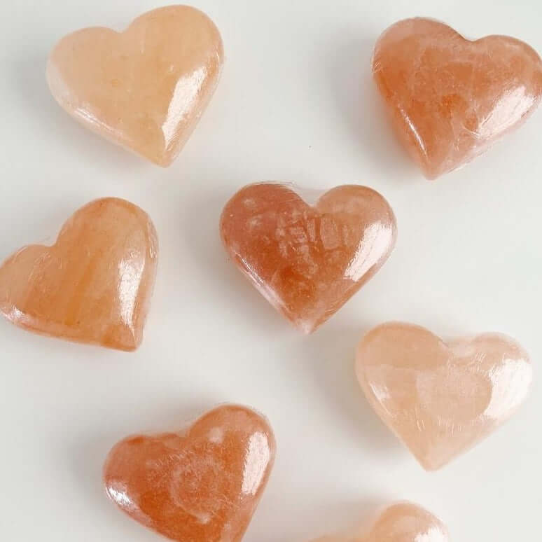 pink himalayan salt heart crystals twinkle apothecary 
